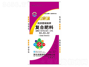 高浓度硫酸钾复合肥料17-17-17-金施瑞